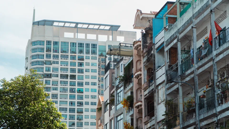 Nhà phố được chụp thực tế